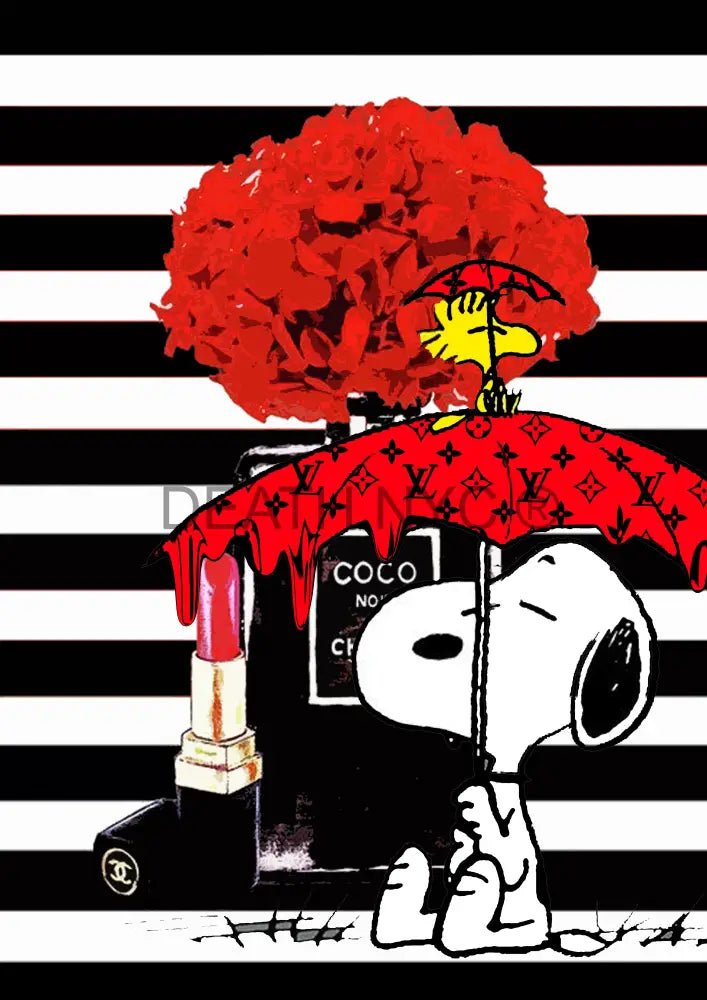 ’Deathpb16’ 45X32Cm Snoopy (Edition Of 100*) (2023) Art Print