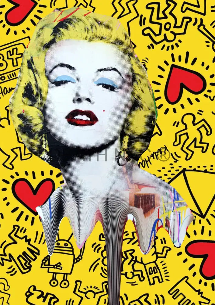 ’Deathpb74’ 45X32Cm Monroe (Edition Of 100*) (2023) Art Print