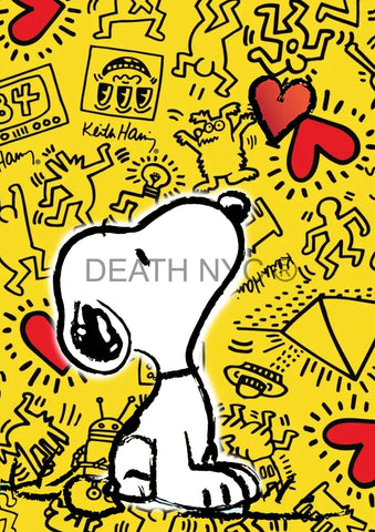 ’Deathpb76’ 45X32Cm Snoopy (Edition Of 100*) (2023) Art Print