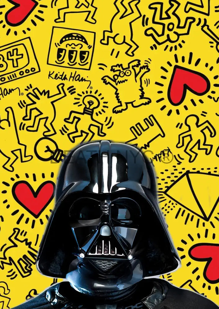 ’Deathpb82’ 45X32Cm Vader (Edition Of 100*) (2023) Art Print