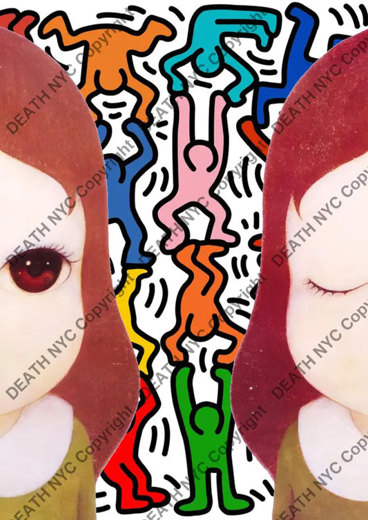 ’Deathpb91’ 45X32Cm Cute (Edition Of 100*) (2023) Art Print