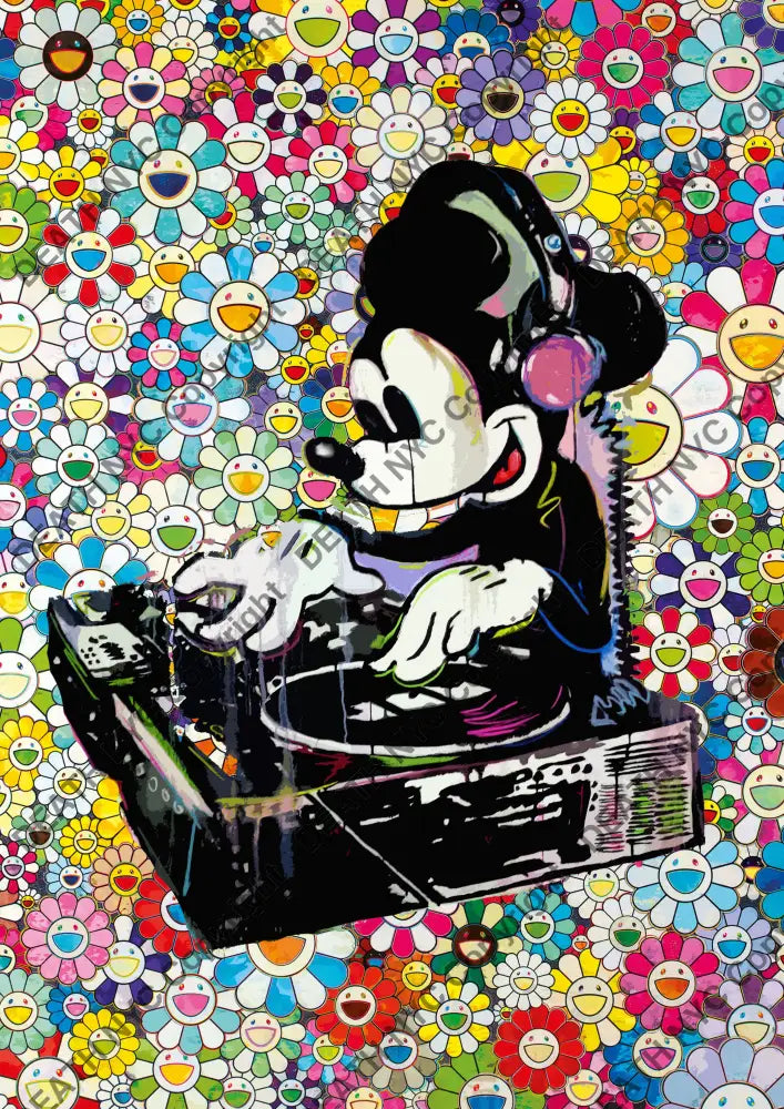Deathq1110 Mickey (Edition Of 100) (2022) Art Print