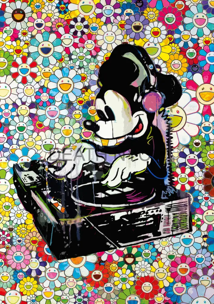 Deathq1110 Mickey (Edition Of 100) (2022) Art Print