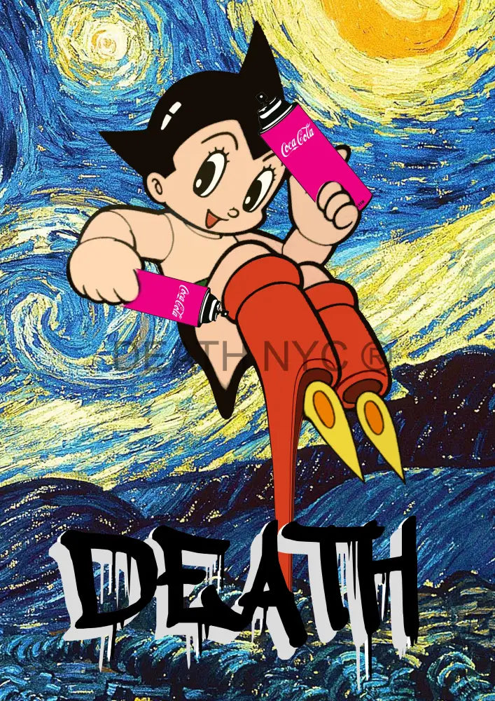 Deathq1220 Astro Boy (Edition Of 100) (2022) Art Print