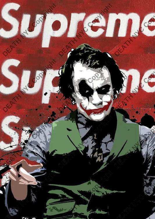 Deathq1252 Joker (Edition Of 100) (2022) Art Print
