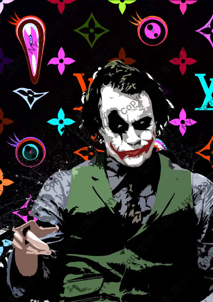 Deathq1253 Joker (Edition Of 100) (2022) Art Print