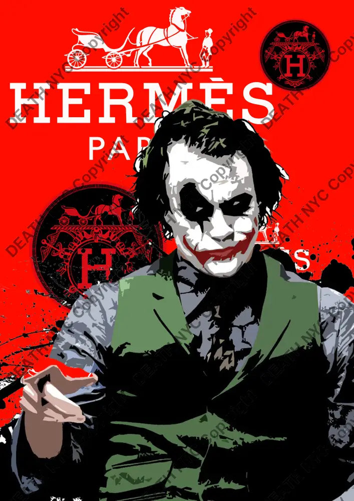 Deathq1255 Joker (Edition Of 100) (2022) Art Print
