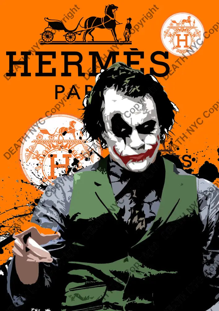 Deathq1256 Joker (Edition Of 100) (2022) Art Print