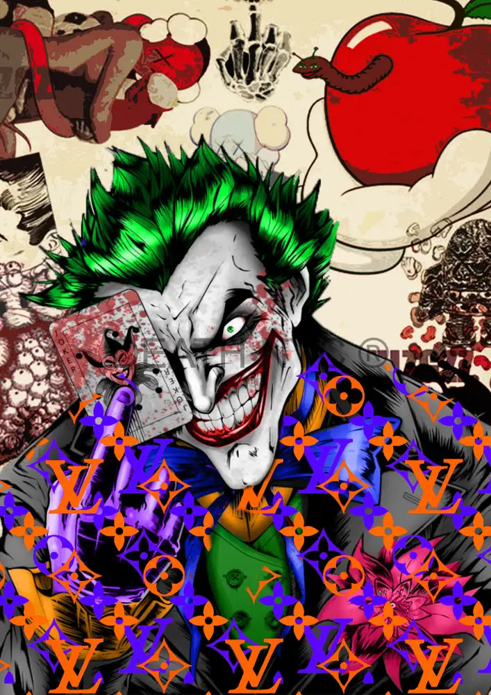 Deathq1261 Joker (Edition Of 100) (2022) Art Print