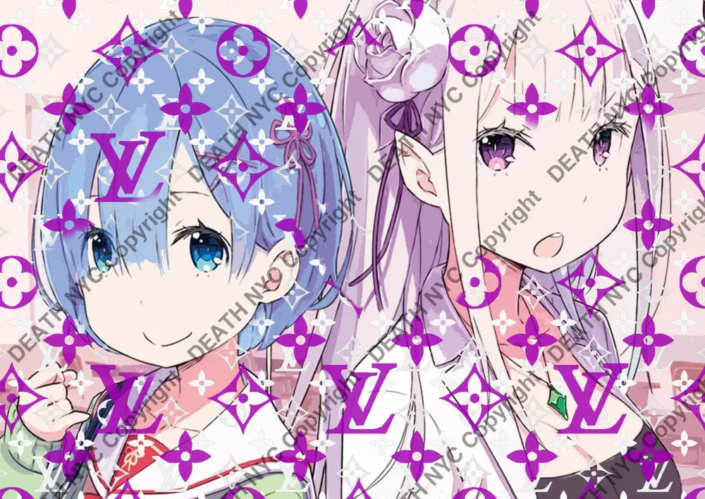 Deathq1530 Re:zero (Edition Of 100) (2022) Art Print