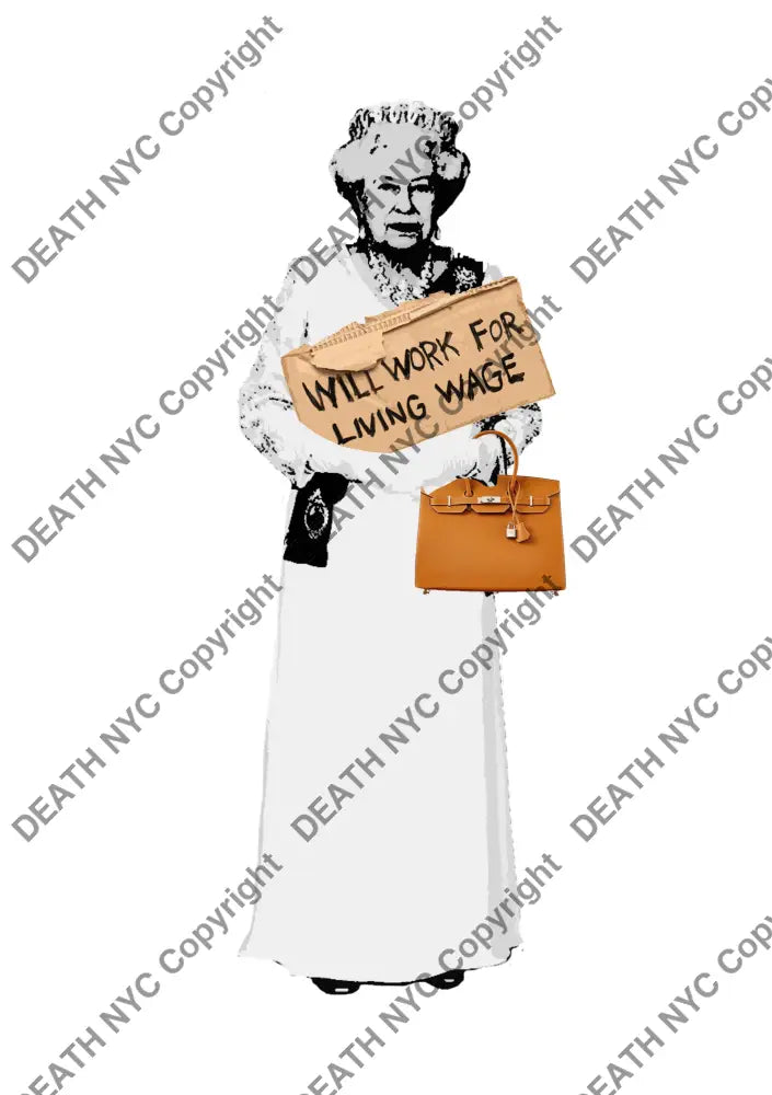 Deathq1557 Queen (Edition Of 100) (2022) Art Print