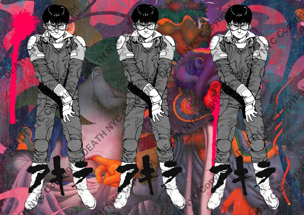 Deathq1577 Akira (Edition Of 100) (2022) Art Print