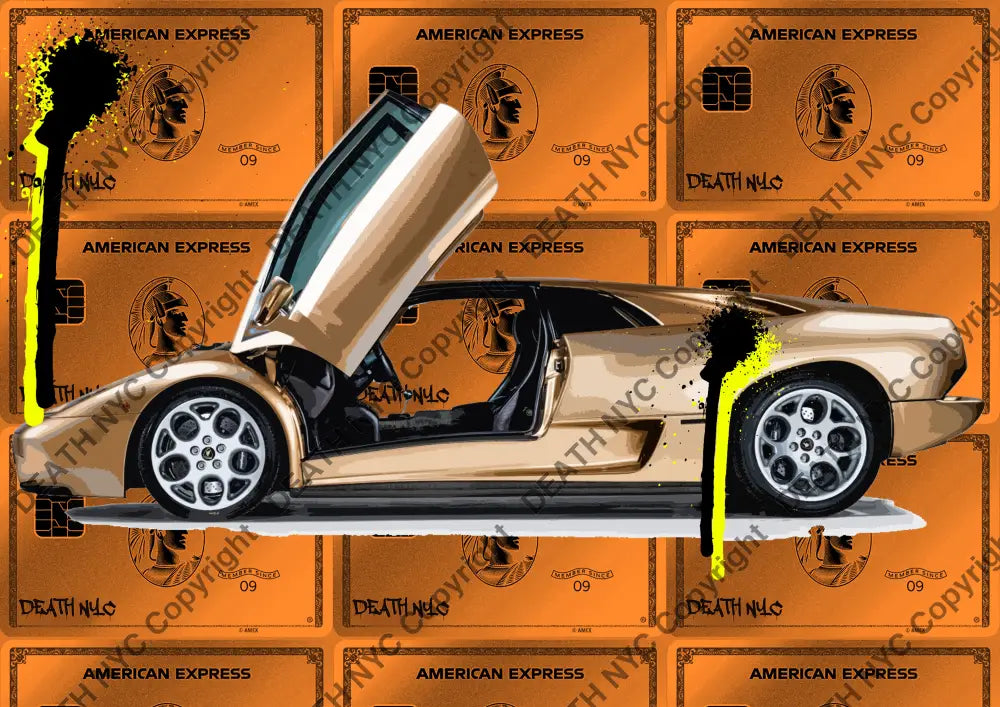 Deathq1624 Lambo (Edition Of 100) (2022) Art Print
