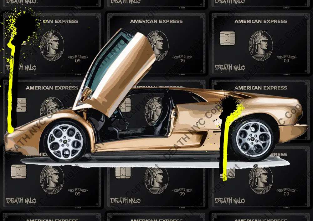 Deathq1625 Lambo (Edition Of 100) (2022) Art Print