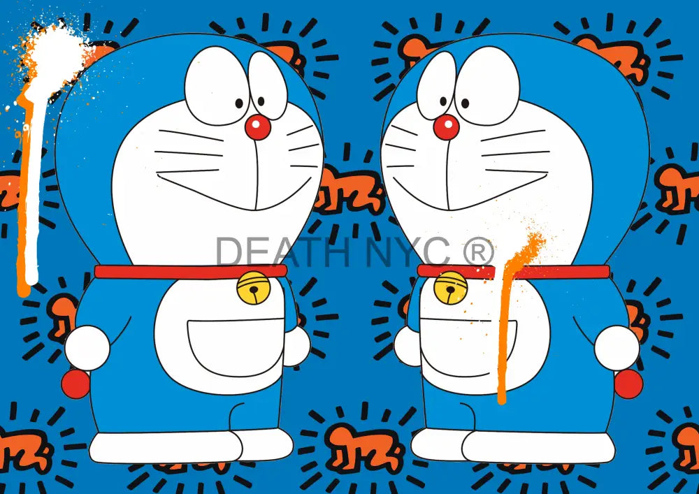 Deathq1646 Doraemon (Edition Of 100) (2022) Art Print