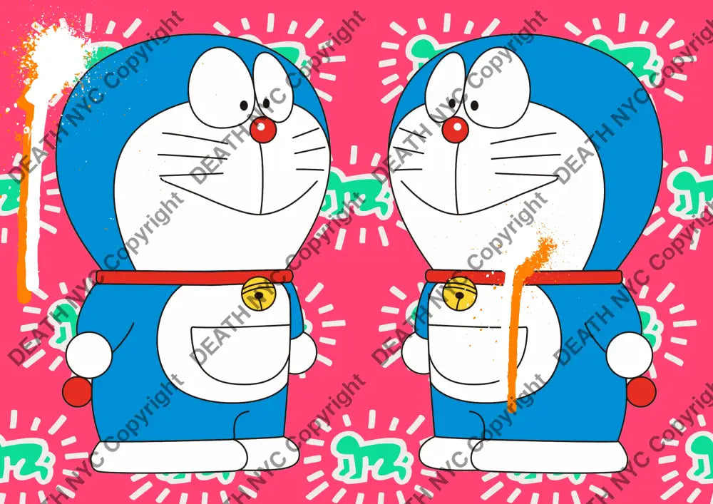 Deathq1647 Doraemon (Edition Of 100) (2022) Art Print