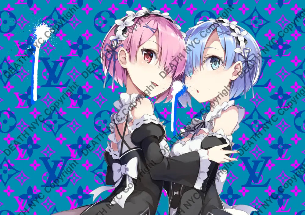 Deathq1661 Re:zero (Edition Of 100) (2022) Art Print