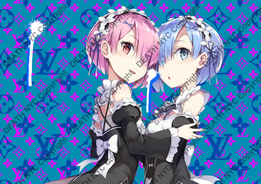 Deathq1661 Re:zero (Edition Of 100) (2022) Art Print