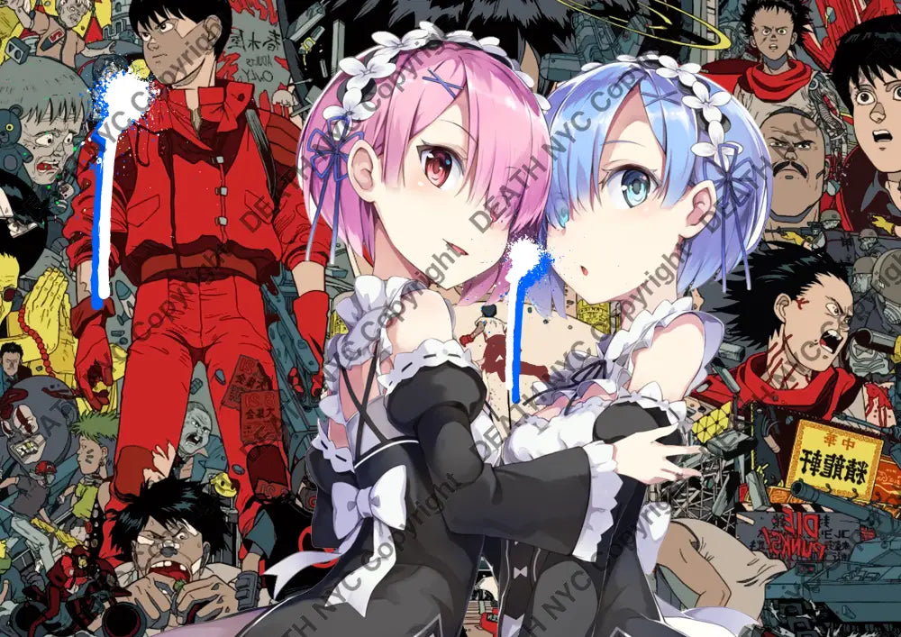 Deathq1664 Re:zero (Edition Of 100) (2022) Art Print