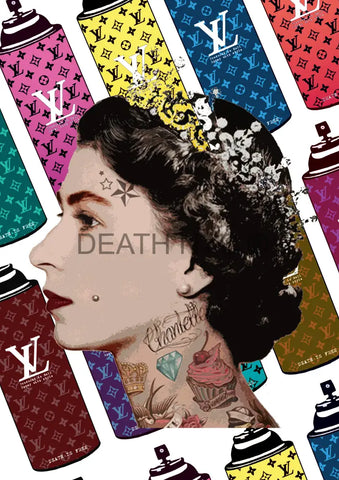 Deathq1747 Queen (Edition Of 100) (2022) Art Print