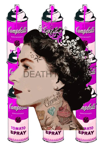 Deathq1748 Queen (Edition Of 100) (2022) Art Print