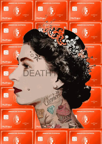 Deathq1750 Queen (Edition Of 100) (2022) Art Print