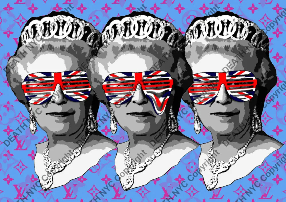 Open Edition Deathq1753 Queen 14.8X21Cm (2022) Art Print