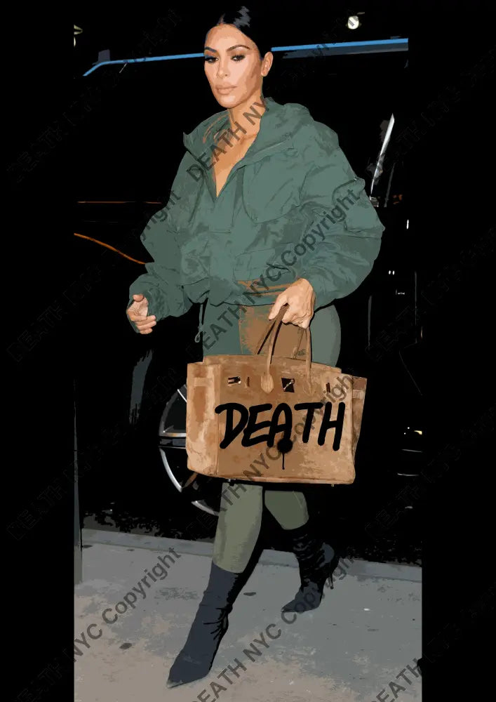 Deathq1782 Birkin Kim (Edition Of 100) (2022) Art Print