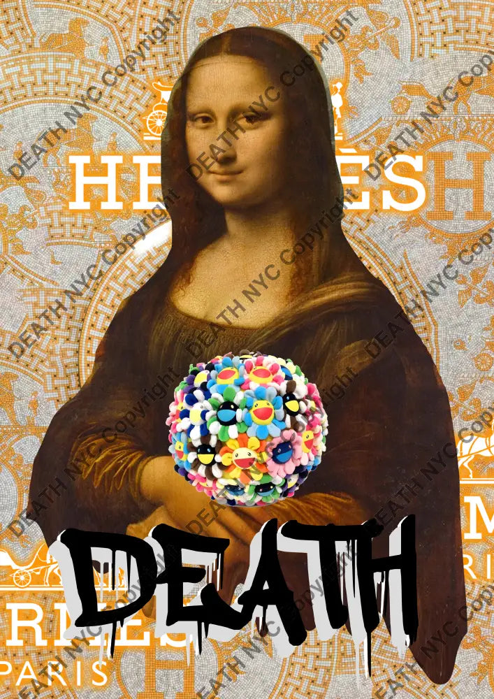 Deathq1805 Mona (Edition Of 100) (2022) Art Print