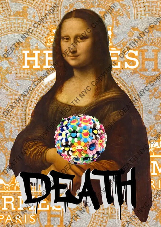 Deathq1805 Mona (Edition Of 100) (2022) Art Print