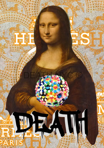 Deathq1805 Mona (Edition Of 100) (2022) Art Print