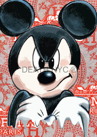Deathq1835 Mickey (Edition Of 100) (2022) Art Print