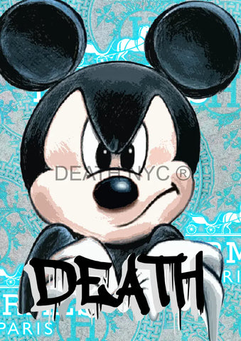 Deathq1836 Mickey (Edition Of 100) (2022) Art Print