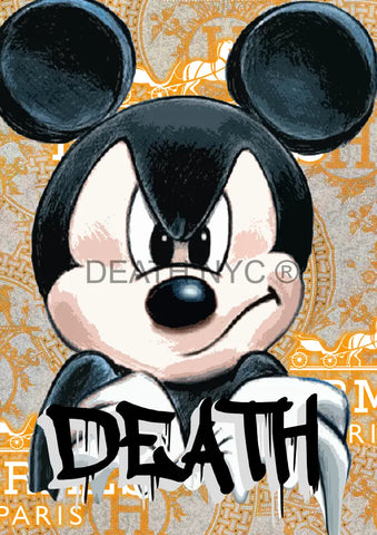 Deathq1837 Mickey (Edition Of 100) (2022) Art Print