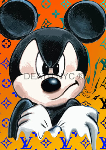 Deathq1839 Mickey (Edition Of 100) (2022) Art Print