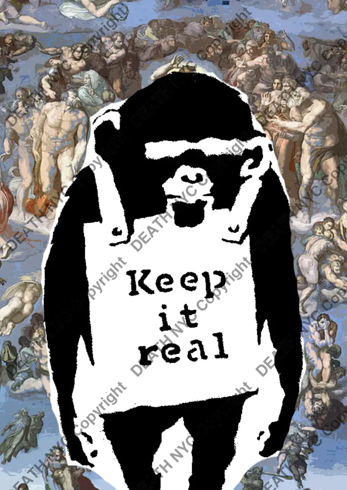 Deathq186 Banksy (Edition Of 100) (2022) Art Print