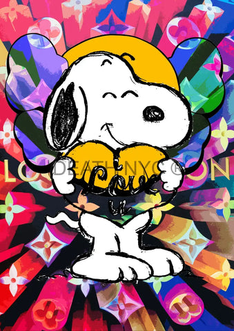 Deathq1881 Snoopy (Edition Of 100) (2022) Art Print