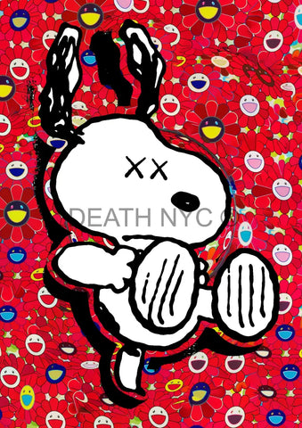 Deathq1959 Snoopy (Edition Of 100) (2022) Art Print