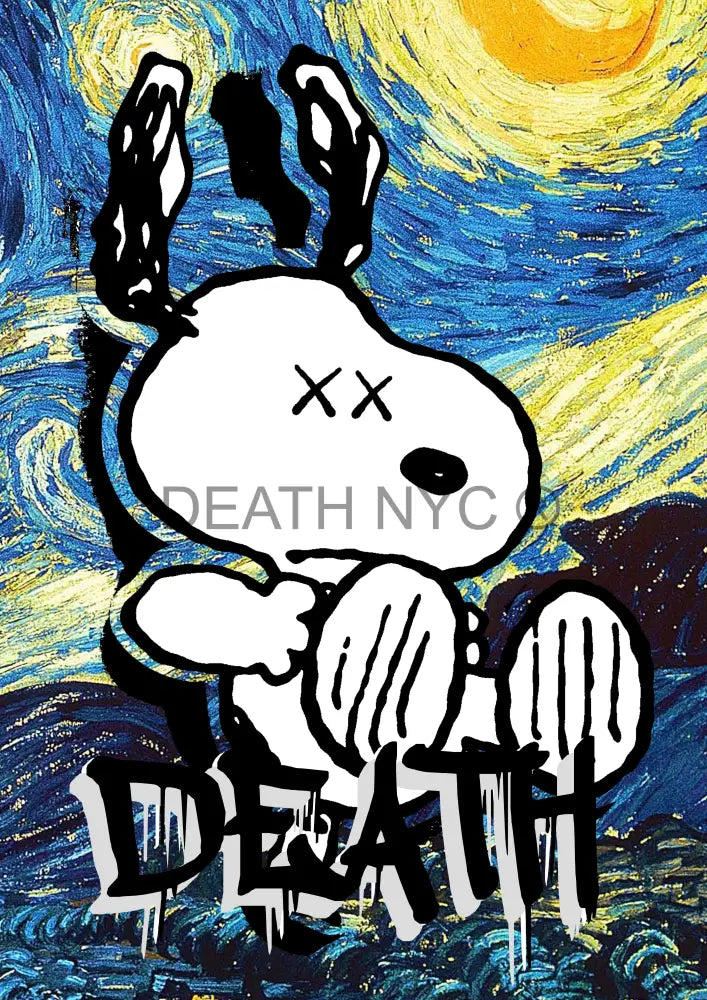 Deathq1966 Snoopy (Edition Of 100) (2022) Art Print