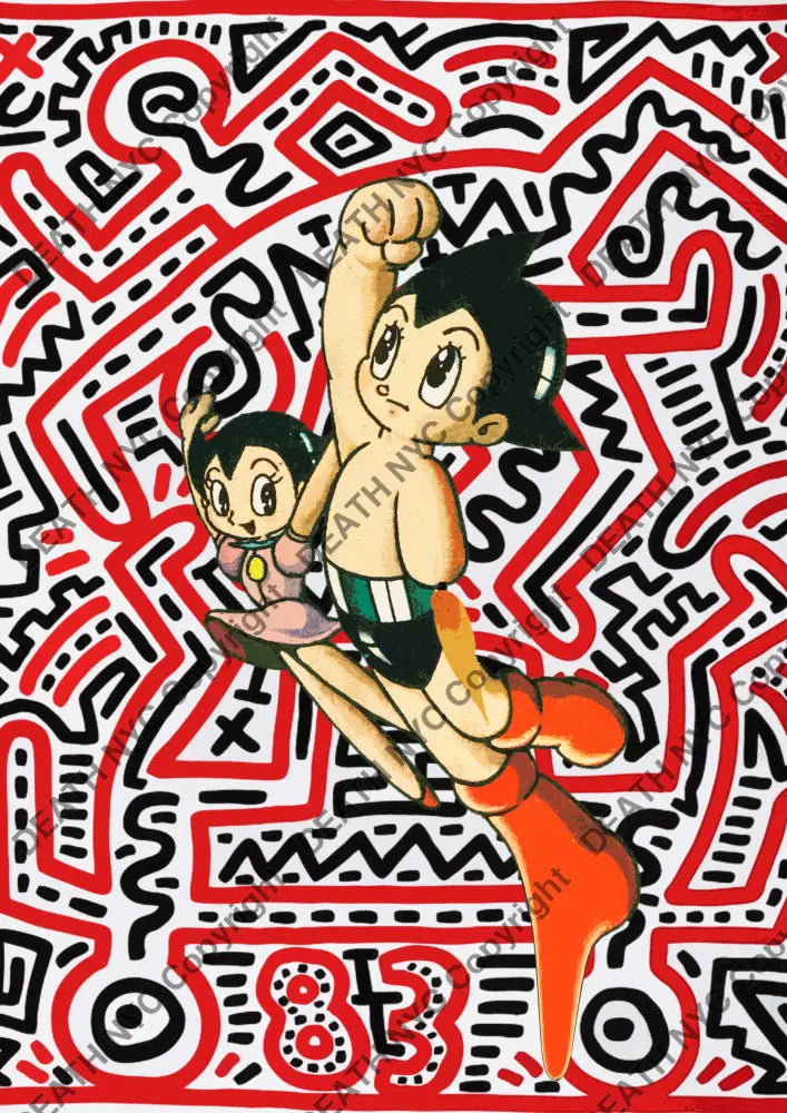 Deathq1985 Astro Boy (Edition Of 100) (2022) Art Print