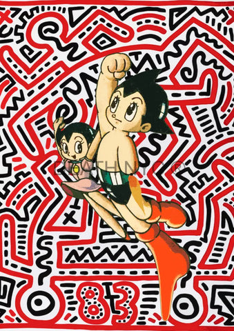 Deathq1985 Astro Boy (Edition Of 100) (2022) Art Print
