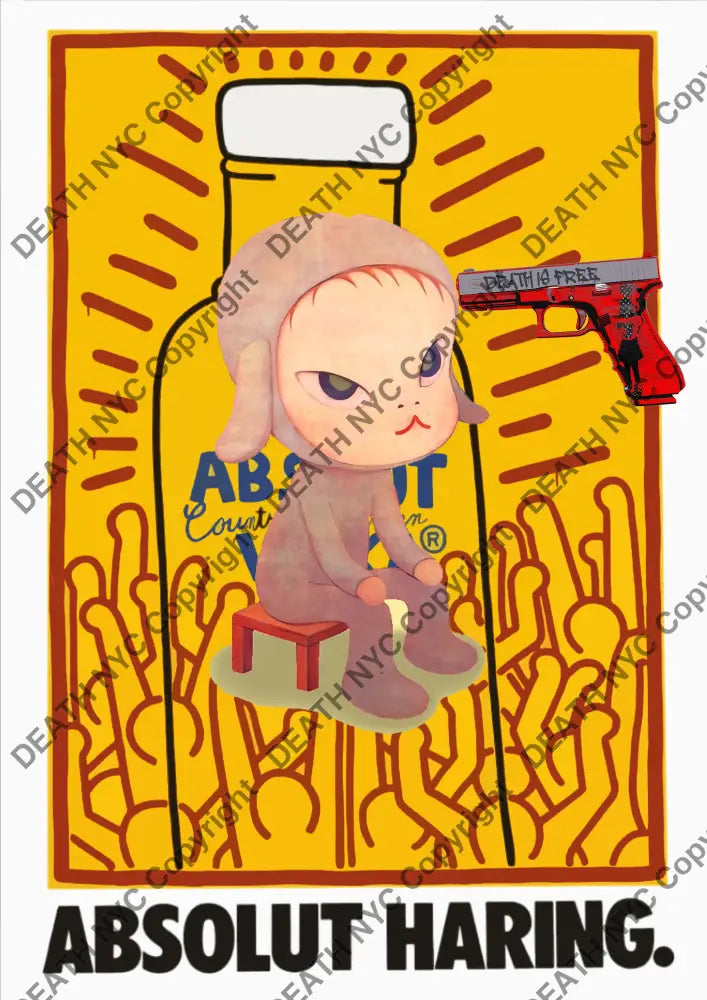 Deathq2069 Cute (Edition Of 100) (2022) Art Print