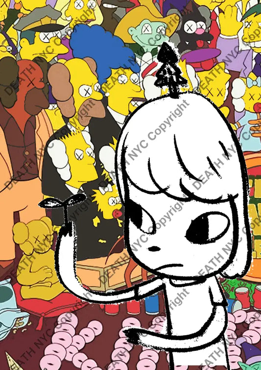 Deathq209 Cute (Edition Of 100) (2022) Art Print