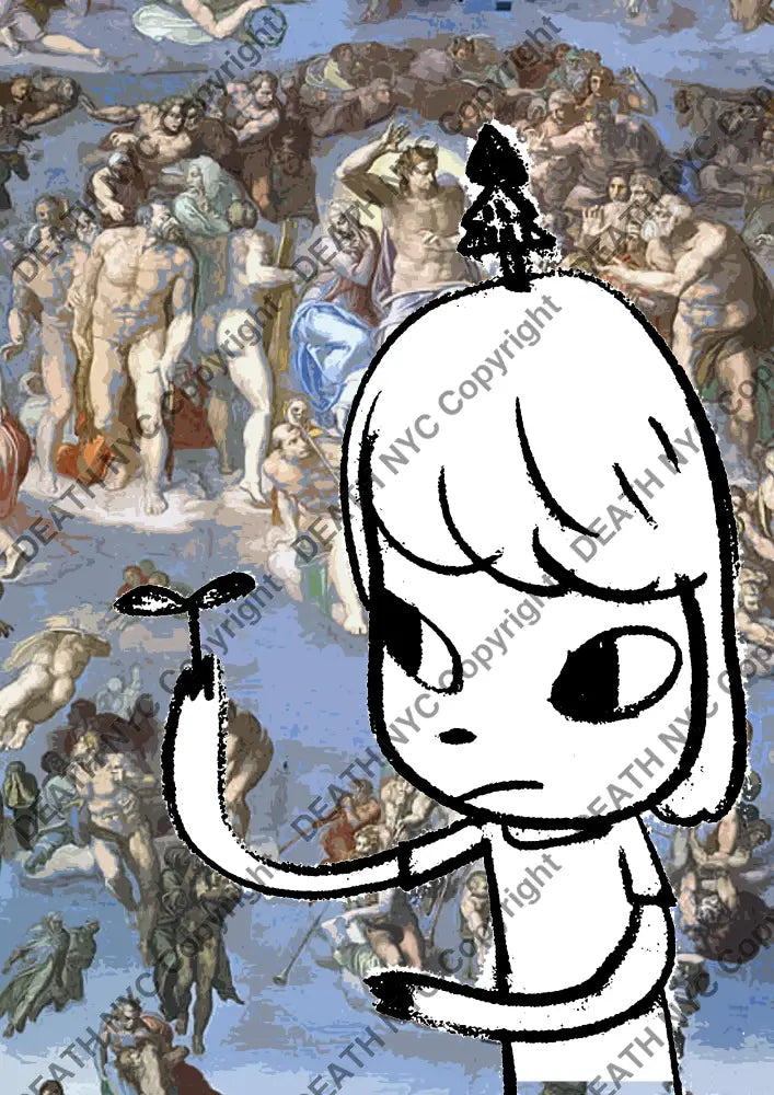 Deathq210 Cute (Edition Of 100) (2022) Art Print