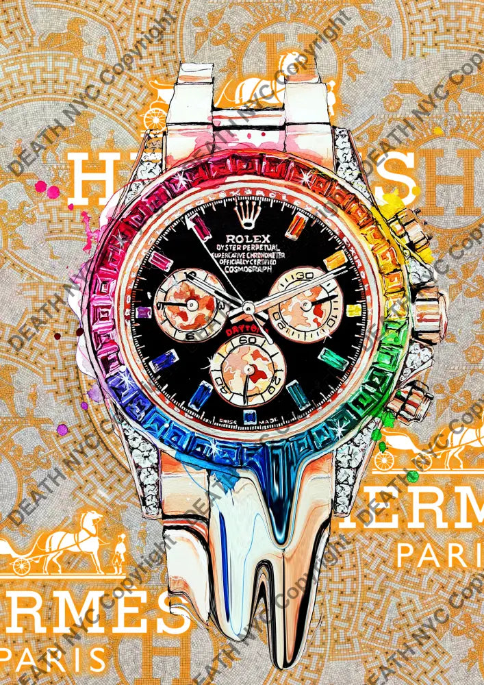 ’Deathq2157’’ 45X32Cm (Edition Of 100*) (2022) R L X Art Print