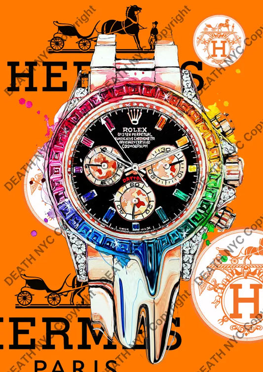 ’Deathq2159’’ 45X32Cm (Edition Of 100*) (2022) R L X Art Print