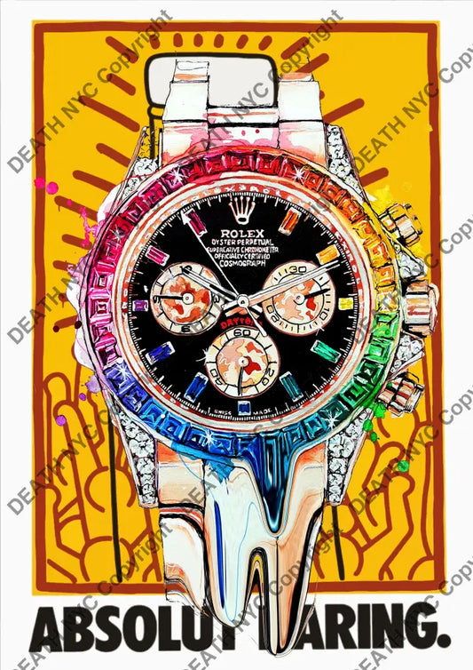 ’Deathq2160’’ 45X32Cm (Edition Of 100*) (2022) R L X Art Print