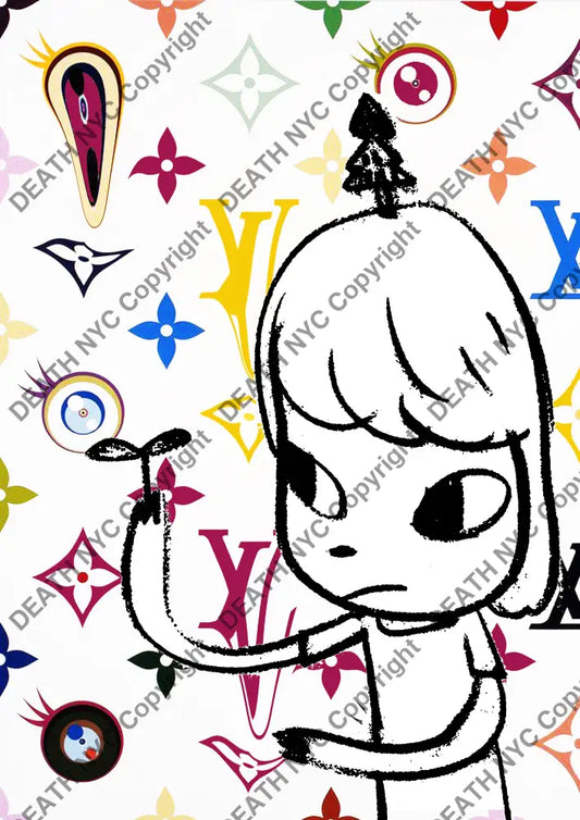 Deathq218 Cute (Edition Of 100) (2022) Art Print