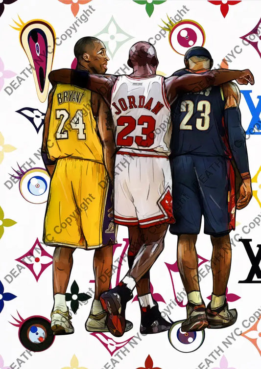 ’DEATHQ22’’ 45x32cm (Edition of 100*) (2022) NBA Art Print