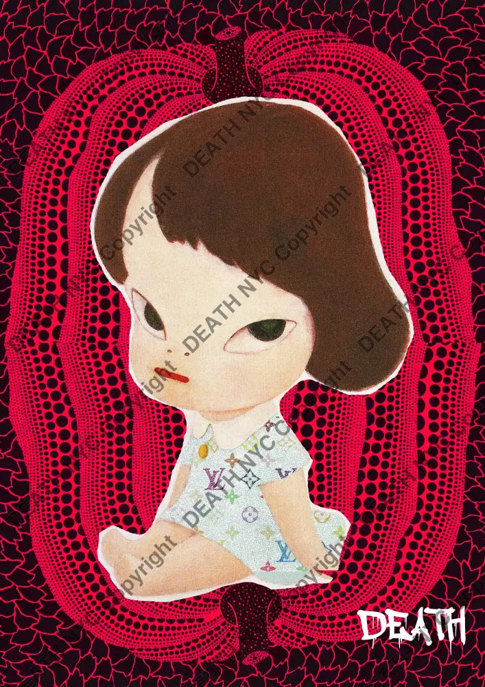 Deathq228 Cute (Edition Of 100) (2022) Art Print